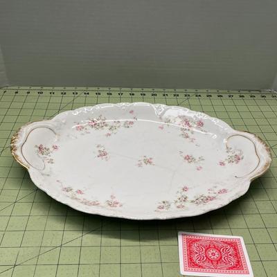 Vintage Theodore Haviland Limoges Dinner Platter