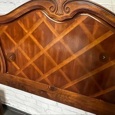 Full Size Bed Frame, Headboard, and Mattress