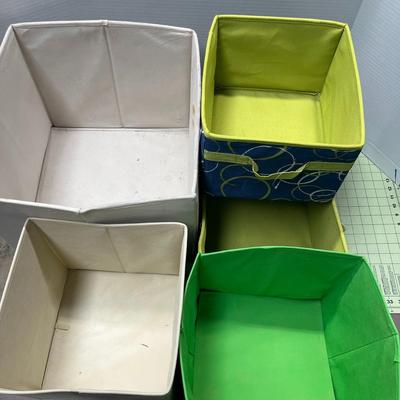 Collapsible Storage Boxes - 6 Boxes