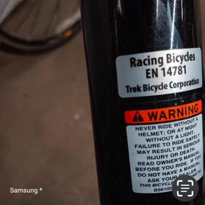 TREK Racing Bike EN14781