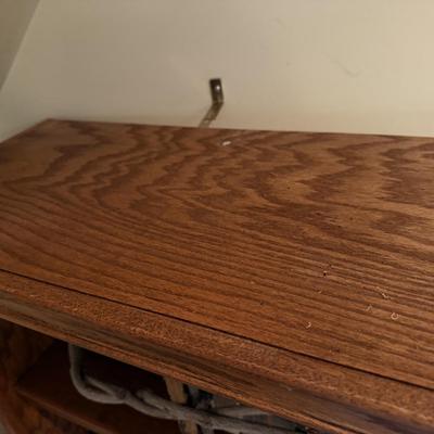 Four Matching Wooden Book Shelves