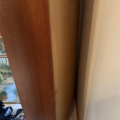 Four Matching Wooden Book Shelves