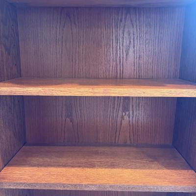 Four Matching Wooden Book Shelves