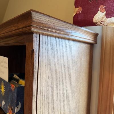 Four Matching Wooden Book Shelves