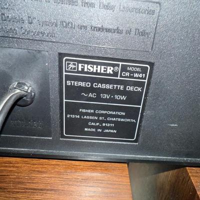Two Fisher Floor Speakers