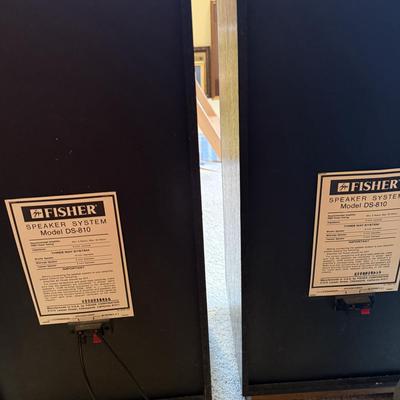 Two Fisher Floor Speakers