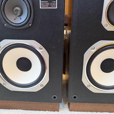Two Fisher Floor Speakers