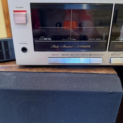 Two Fisher Floor Speakers