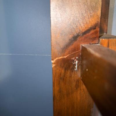 Ethan Allen Wood Twin Bed Frame, Headboard & Footboard