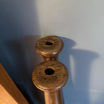 Ethan Allen Wood Twin Bed Frame, Headboard & Footboard