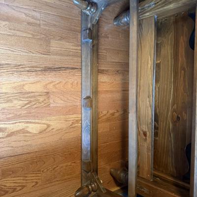 Ethan Allen Wood Twin Bed Frame, Headboard & Footboard