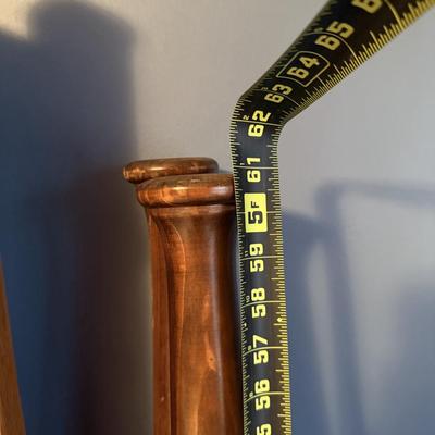 Ethan Allen Wood Twin Bed Frame, Headboard & Footboard