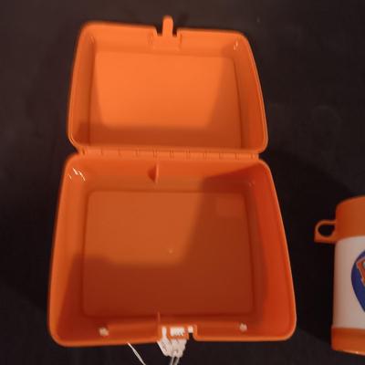 DENVER BRONCOS OLD LOGO LUNCH BOX W/THERMOS