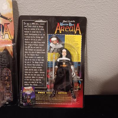 4 NEW IN PACKAGE "WARRIOR NUN AREALA"
