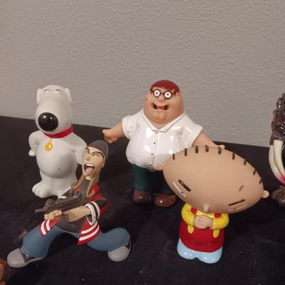 VARIOUS TOY FIGURES