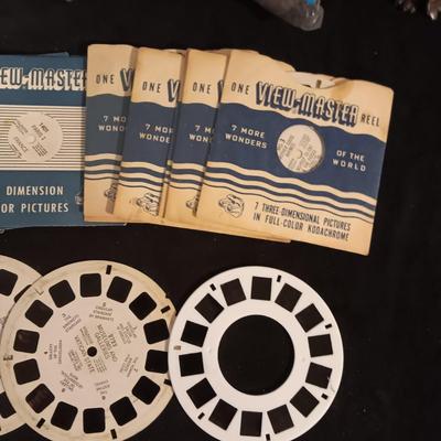 MCDONALDS HAPPY MEAL TOYS AND MANY VIEW MASTER SLIDES