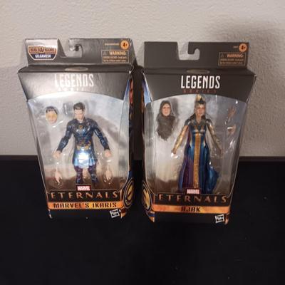 2 NEW MARVEL LEGEND SERIES ETERNALS "MARVEL'S IKARIS" & "AJAK"