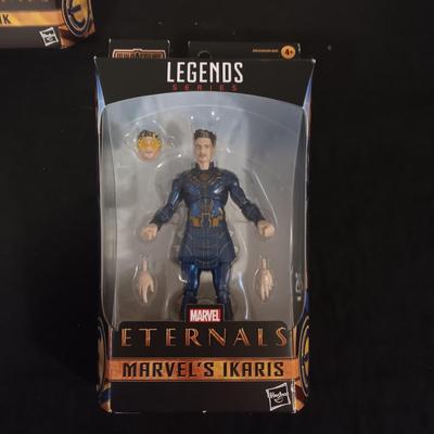 2 NEW MARVEL LEGEND SERIES ETERNALS "MARVEL'S IKARIS" & "AJAK"