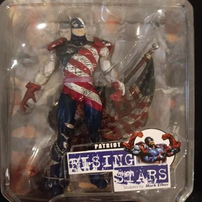 NEW FANTASTIC 4 "STOMP 'N CLOBBER THING' & RISING STARS PATRIOT