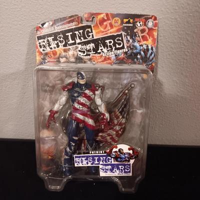NEW FANTASTIC 4 "STOMP 'N CLOBBER THING' & RISING STARS PATRIOT