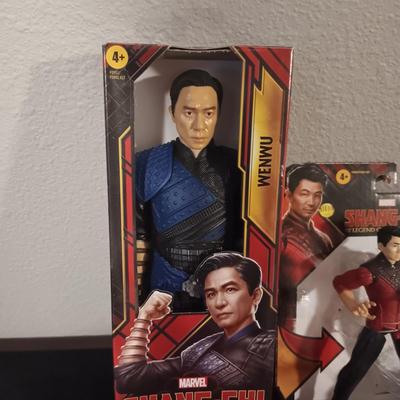 2 NEW MARVEL SHANG-CHI "WENWU" ACTION FIGURES