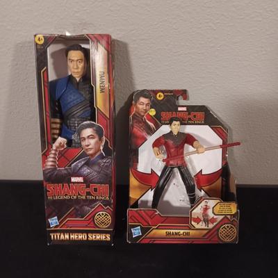2 NEW MARVEL SHANG-CHI "WENWU" ACTION FIGURES