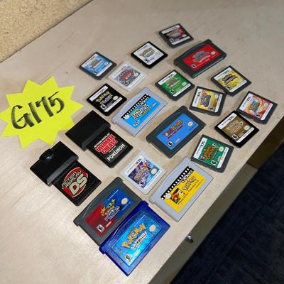 G175-Large video game lot