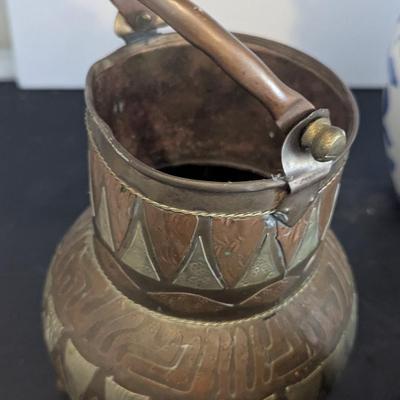 Vintage Copper & Stoneware Vessels Inspirado IDC StoneLite