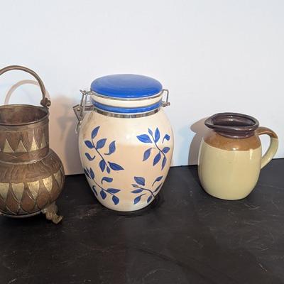 Vintage Copper & Stoneware Vessels Inspirado IDC StoneLite