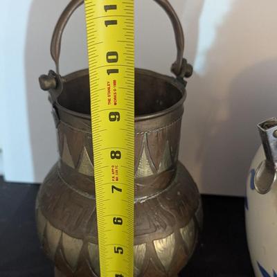 Vintage Copper & Stoneware Vessels Inspirado IDC StoneLite