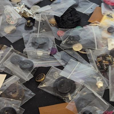 Assortment Of Vintage Buttons