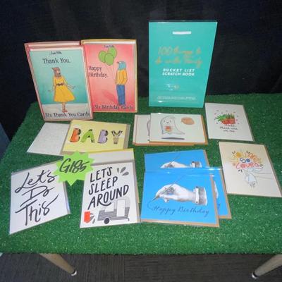 G185-Greeting Cards and Bucket List Book