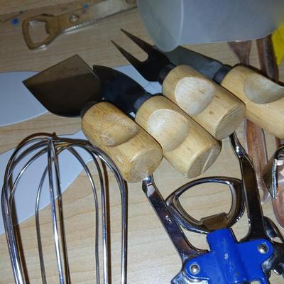Silverware and Kitchen Cooking Utensils