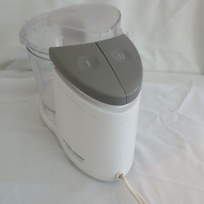 Black and Decker Electric Extra tall can opener and a Black and Decker 2 speed super chopper