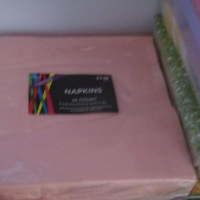 Assortment Of New Party Napkins