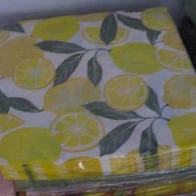 Assortment Of New Party Napkins
