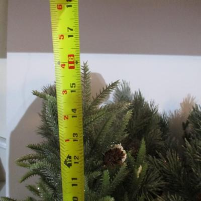 Faux Table Top Holiday Trees