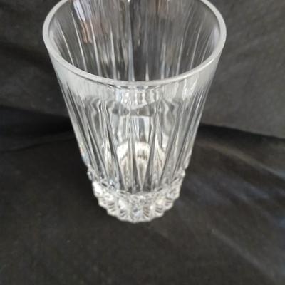 Set of 12 heavy drinking glasses - 3 different sizes - Elegant and fancy!