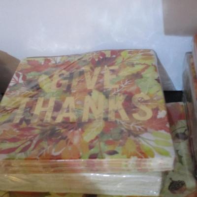 Assortment Of New Holiday Napkins