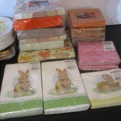 Assortment Of New Holiday Napkins