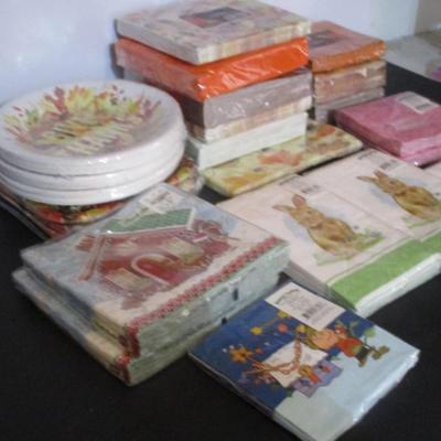 Assortment Of New Holiday Napkins