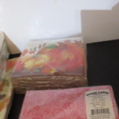 Assortment Of New Holiday Napkins