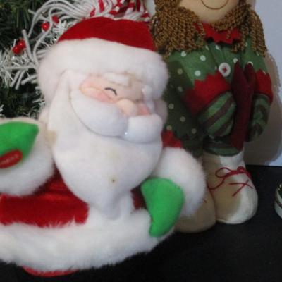 Christmas Figurines Avon Bear Band Striking Bell On Spiral Stairway