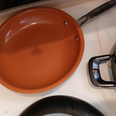 Assortment of Pots and pans