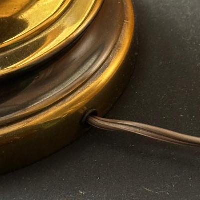 Beautiful Gold Toned Table Lamp