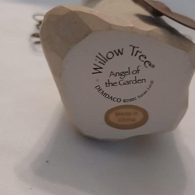 Two Willow Tree Angels - Susan Loridi-2002 Angel of Garden and 2001 Angel of Summer