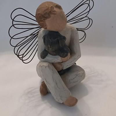 Two Willow Tree Angels - Sue Loridi-2000 Angel of Kindness and one unmarked
