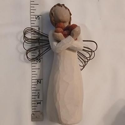 Two Willow Tree Angels - Susan Loridi-2003 Good Health and 2002 Loving Angel
