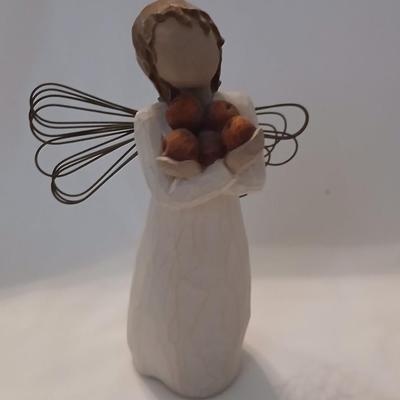 Two Willow Tree Angels - Susan Loridi-2003 Good Health and 2002 Loving Angel