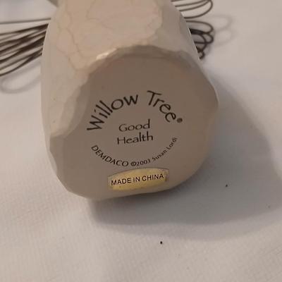 Two Willow Tree Angels - Susan Loridi-2003 Good Health and 2002 Loving Angel